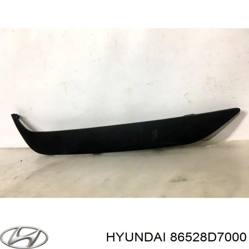 Moldura direita do pára-choque dianteiro para Hyundai Tucson (TL)