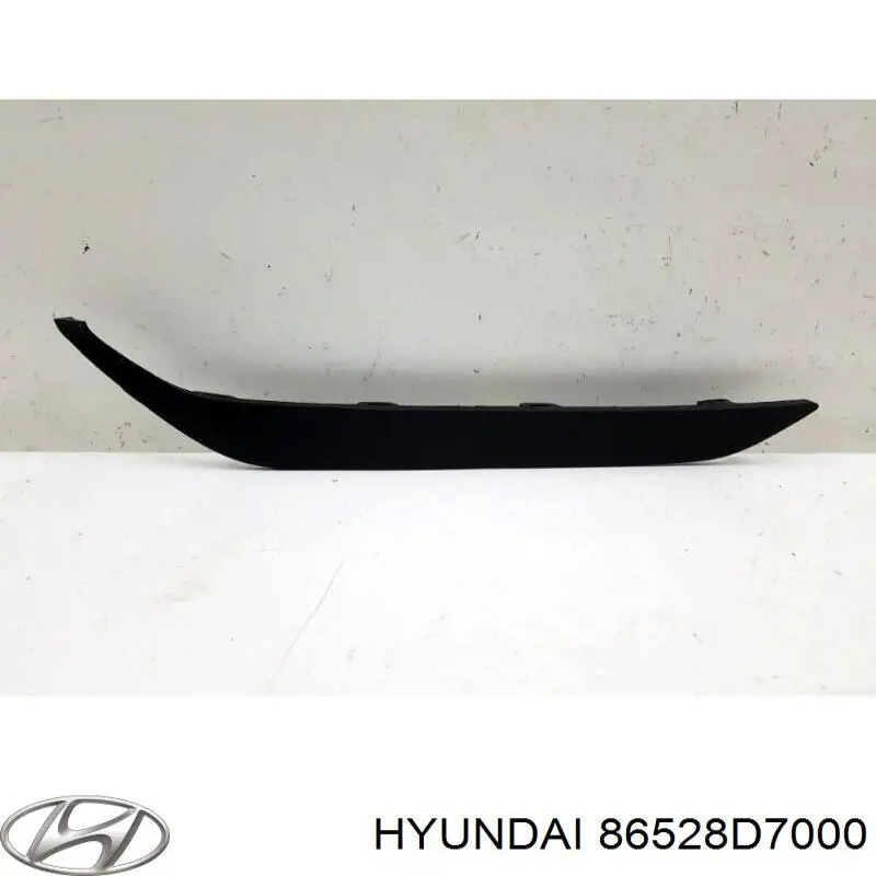 Молдинг бампера переднего правый Hyundai/Kia 86528D7000 цена, от 22.03 USD