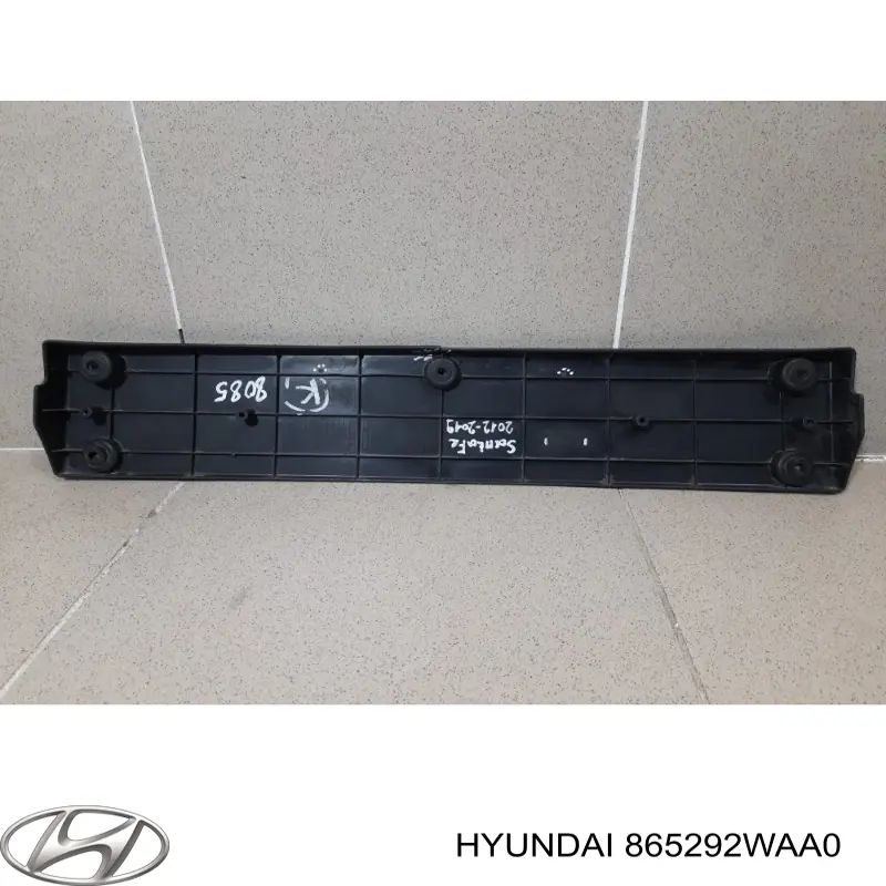 Купить 865292WAA0 Hyundai/Kia Кронштейн переднего номерного знака