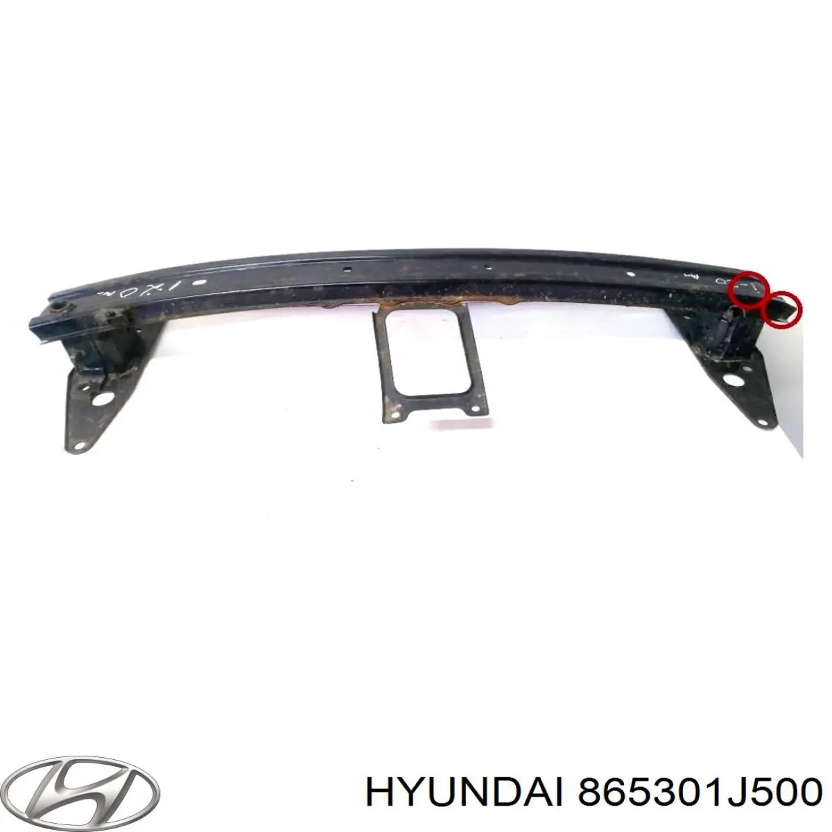 865301J500 Hyundai/Kia усилитель бампера переднего