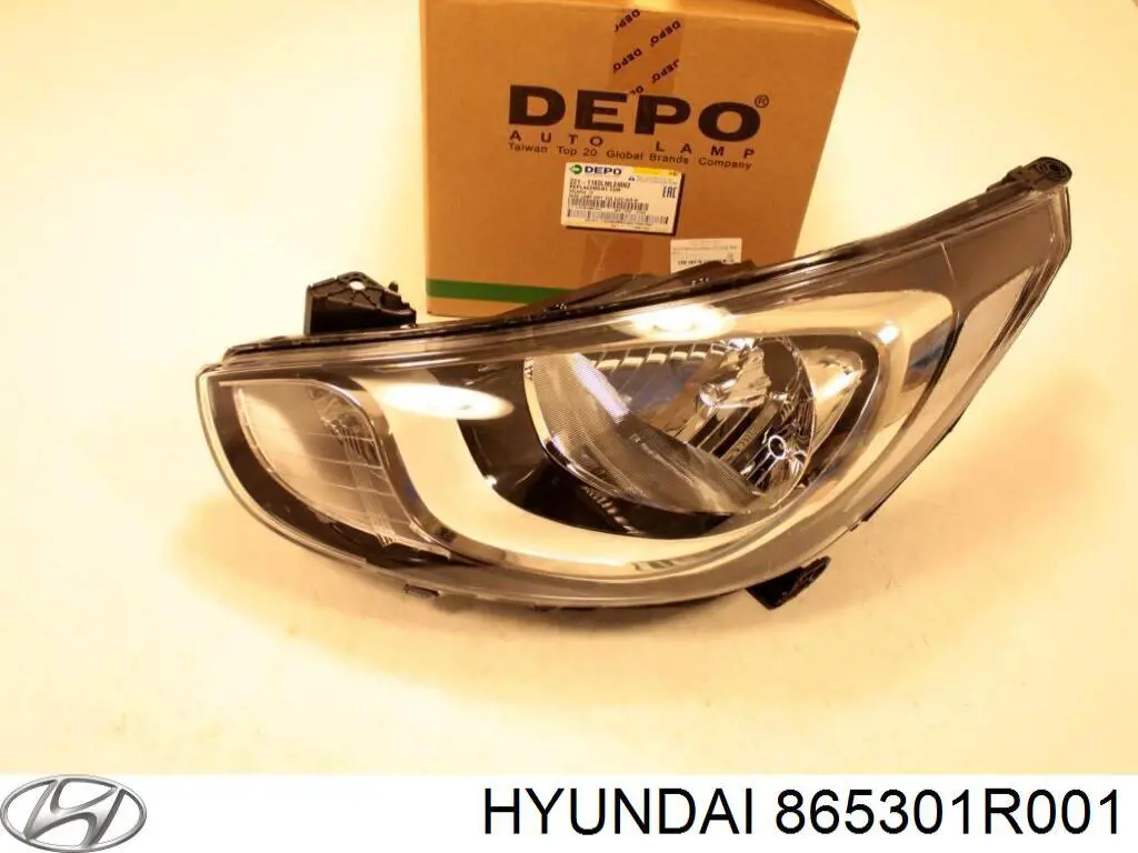 865301R001 Hyundai/Kia усилитель бампера переднего