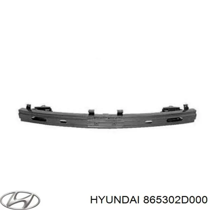 Усилитель переднего бампера Hyundai Elantra XD (Хундай Элантра)