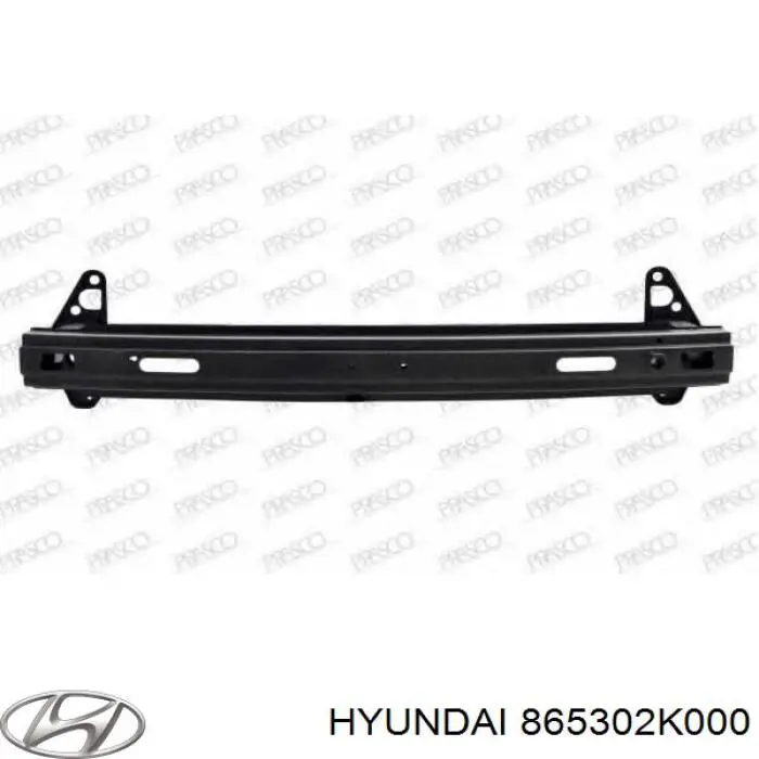 865302K000 Hyundai/Kia reforçador do pára-choque dianteiro