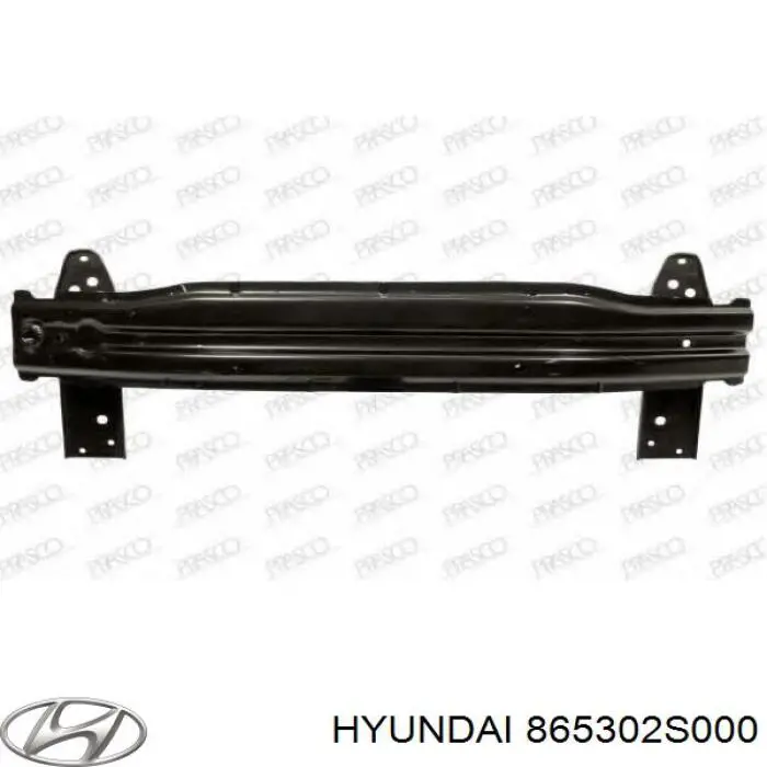 865302S000 Hyundai/Kia reforçador do pára-choque dianteiro