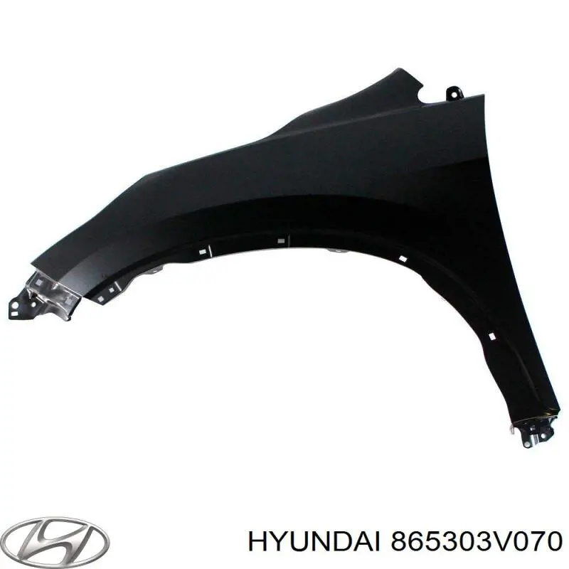 Купить 865303V070 Hyundai/Kia Буфер бампера переднего