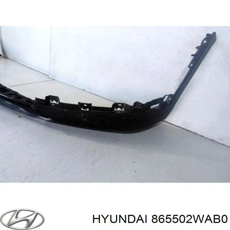 865502WAB0ucenka1 Hyundai/Kia бампер передний, нижняя часть