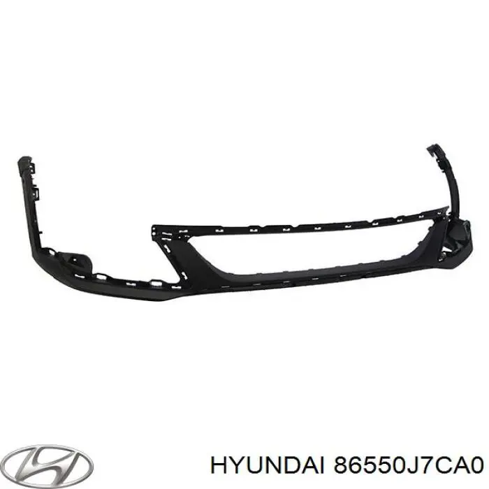 86550J7CA0 Hyundai/Kia Бампер передний, нижняя часть