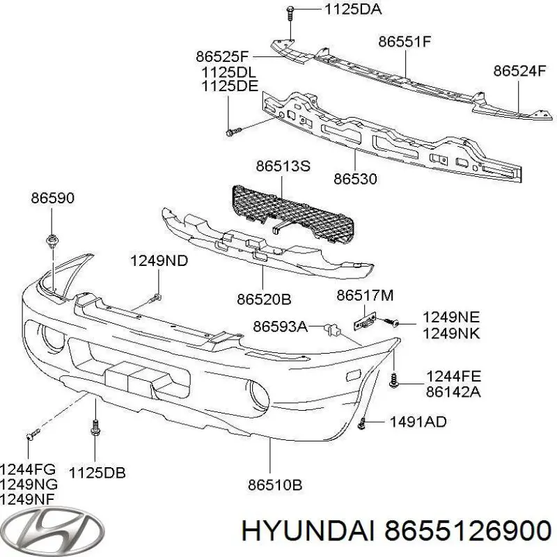  Hyundai/Kia 8655126900 цена, от 28.25 USD