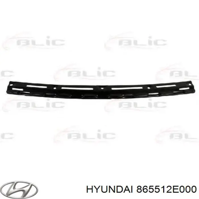 865512E000 Hyundai/Kia consola central do pára-choque dianteiro
