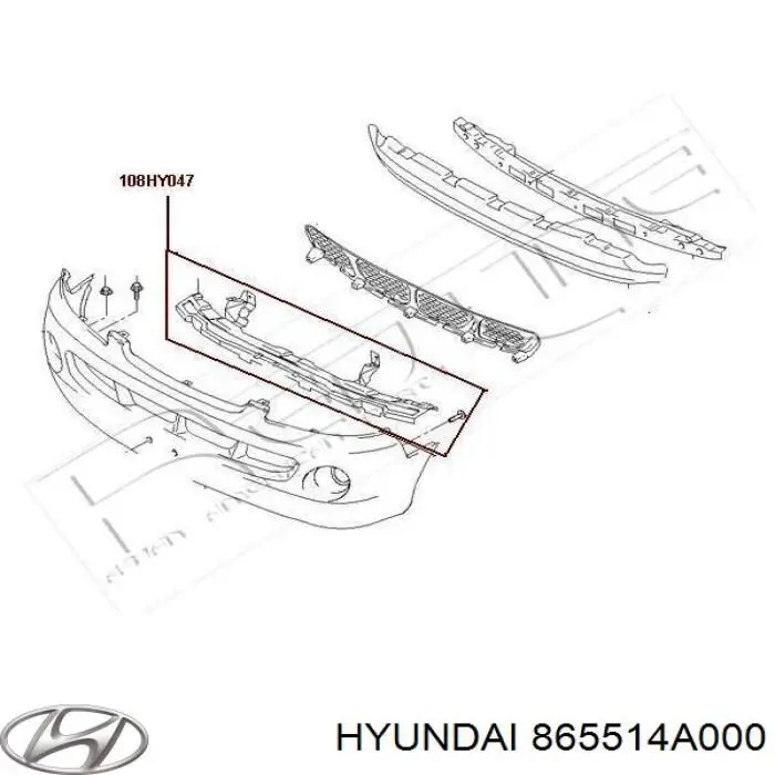  865514A000 Hyundai/Kia