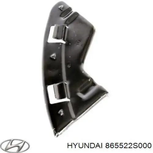 Кронштейн бампера переднего правый 865522S000 Hyundai/Kia