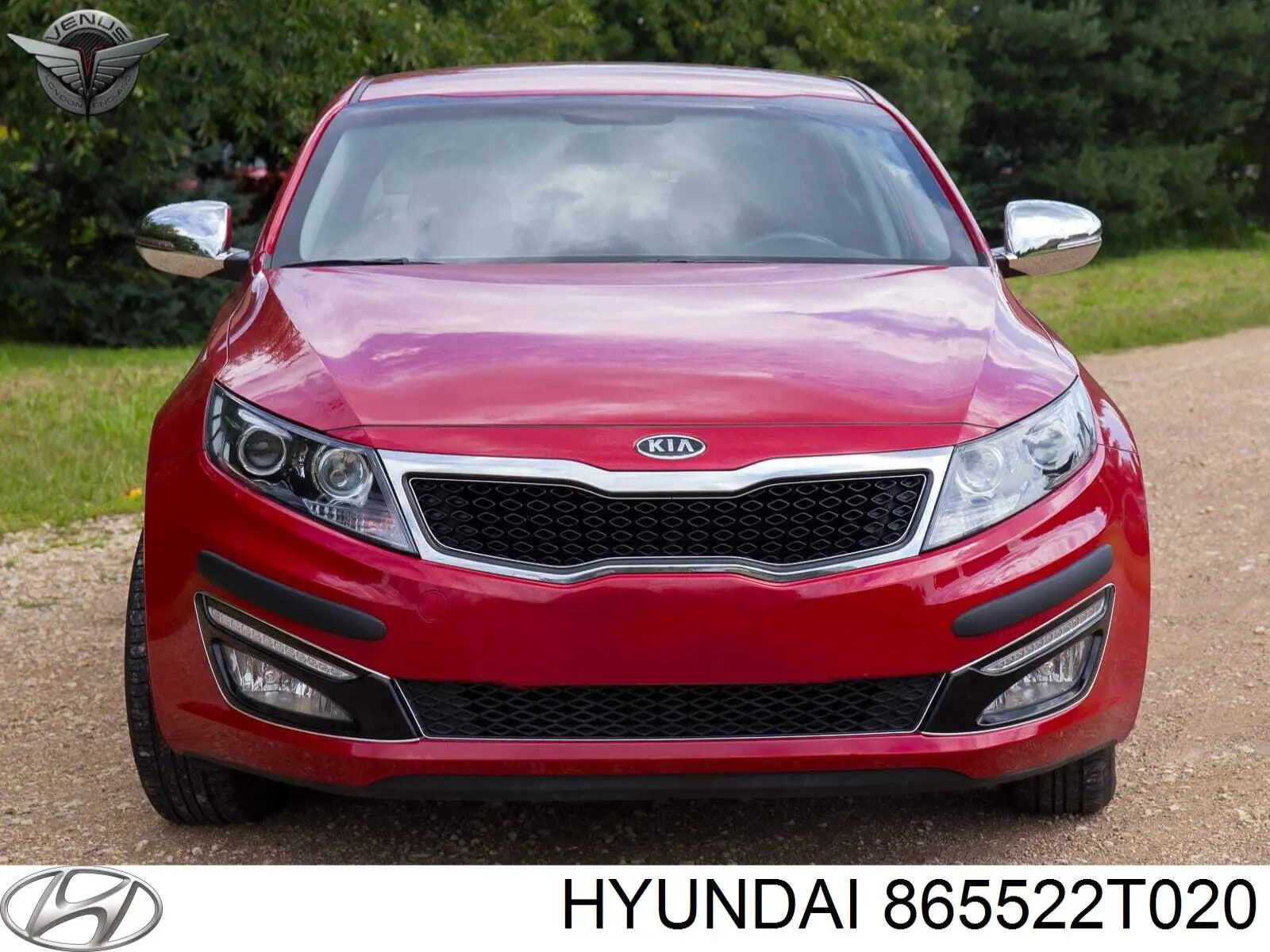 Заглушка, решетка противотуманных фар бампера переднего, правая Hyundai/Kia 865522T020 цена, от 6.37 USD