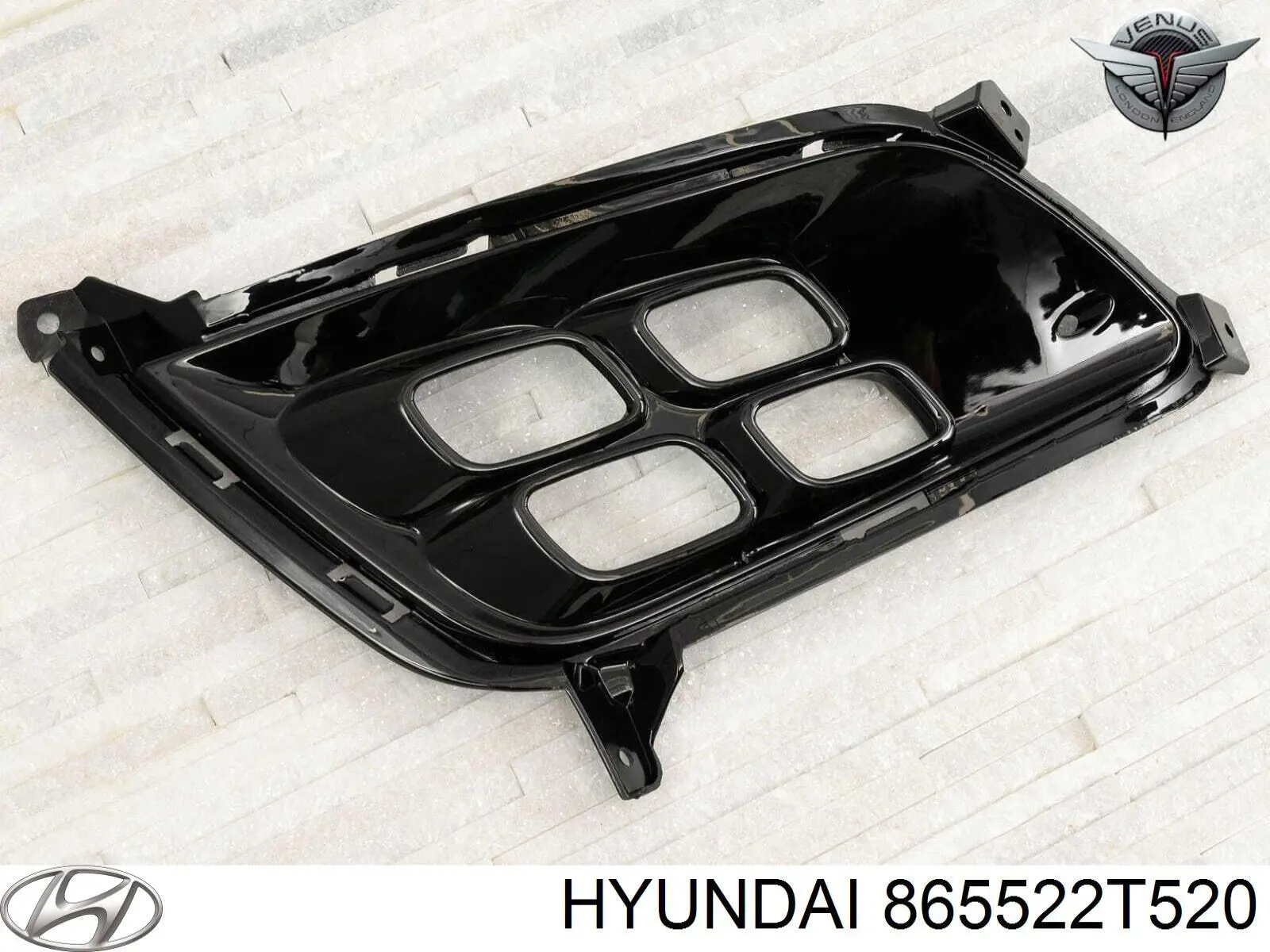 Ободок (окантовка) фары противотуманной правой Hyundai/Kia 865522T520 цена, от 28.15 USD