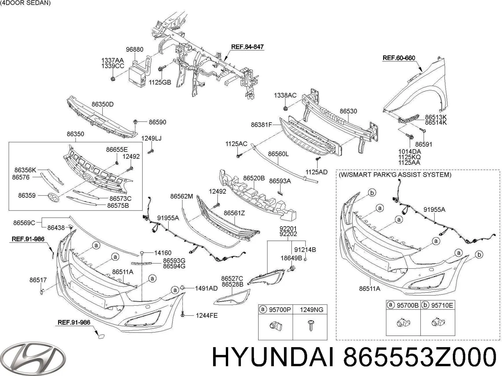  865553Z000 Hyundai/Kia