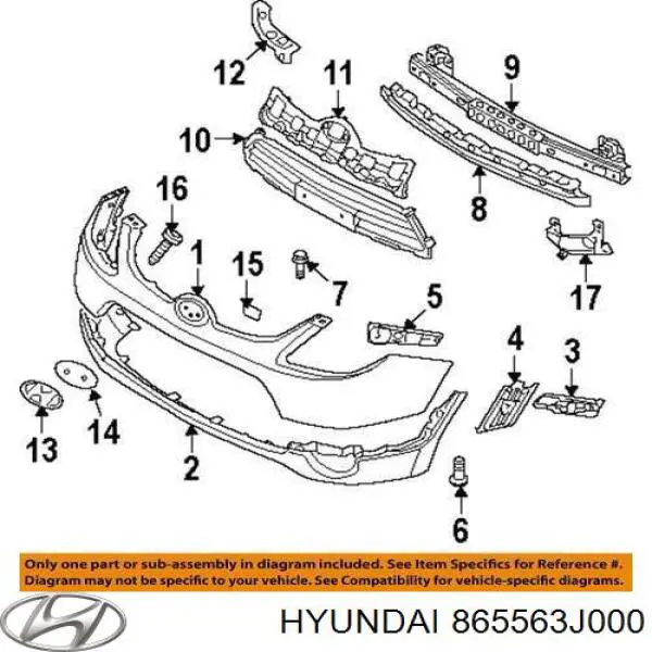 865563J000 Hyundai/Kia 