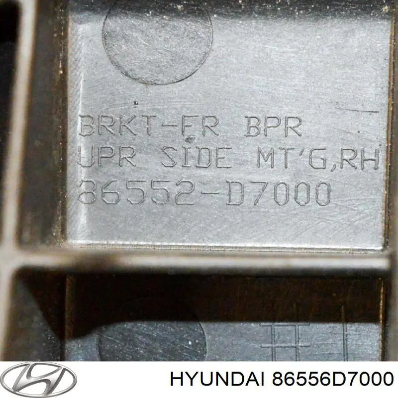 Кронштейн крепления противотуманной фары правой Hyundai/Kia 86556D7000 цена, от 11.99 USD