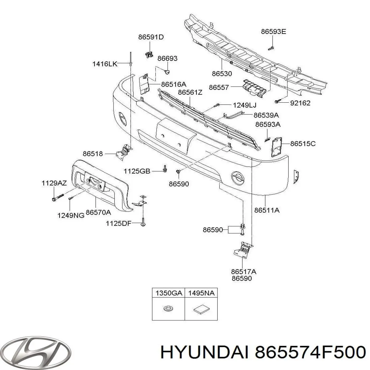 865574F500 Hyundai/Kia 