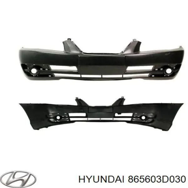 Pára-choque dianteiro para Hyundai Sonata 