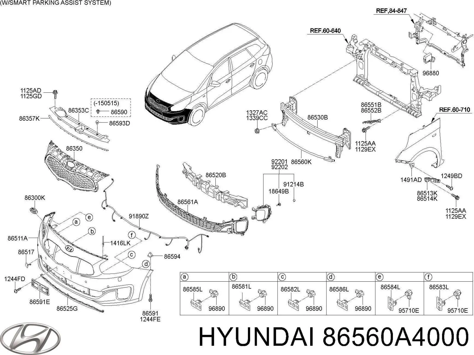 86560A4000 Hyundai/Kia 