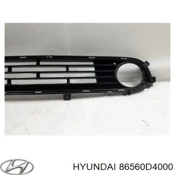 86560D4000 Hyundai/Kia решетка бампера переднего нижняя