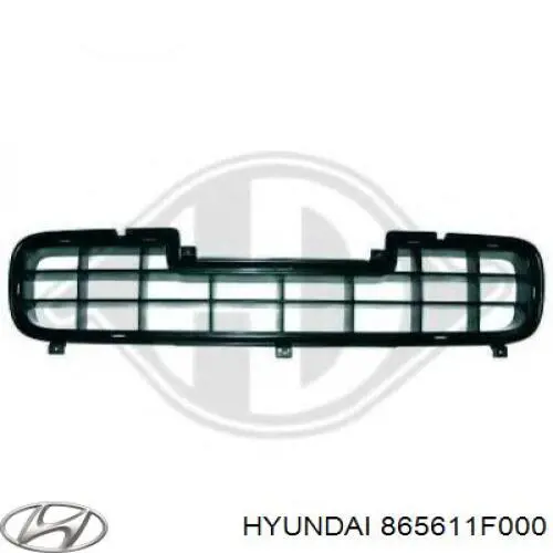 Купить 865611F000 Hyundai/Kia Решетка бампера переднего