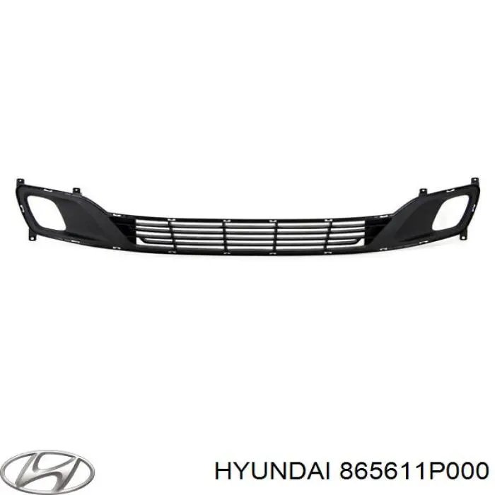 865611P000 Hyundai/Kia решетка бампера переднего