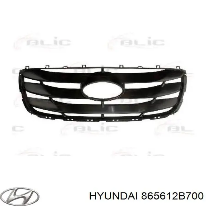 865612B700 Hyundai/Kia Решетка радиатора