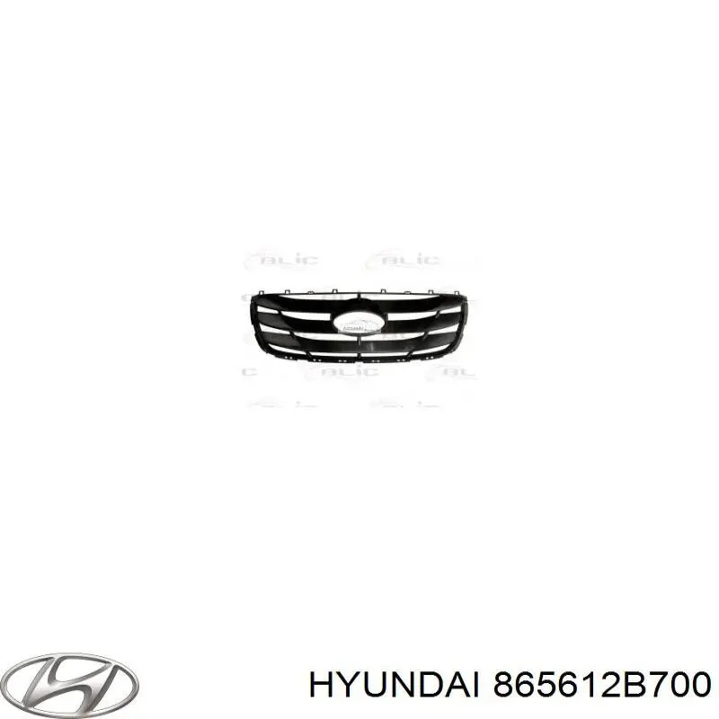 Купить 865612B700 Hyundai/Kia Решетка радиатора