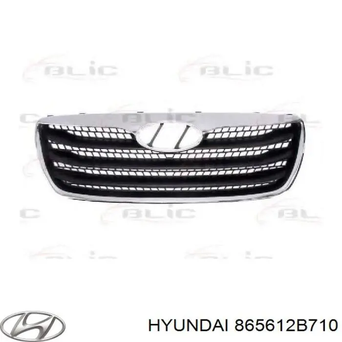 865612B710 Hyundai/Kia grelha do radiador