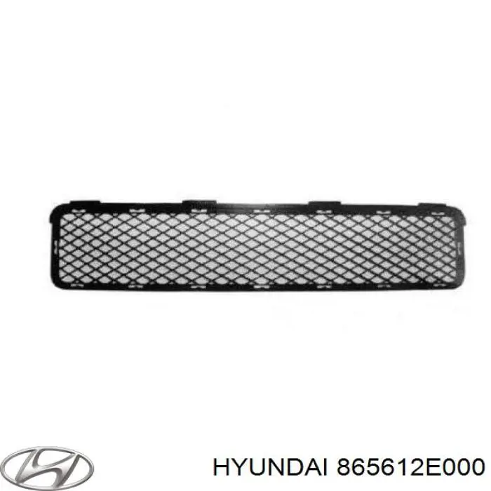 865612E000 Hyundai/Kia решетка бампера переднего центральная