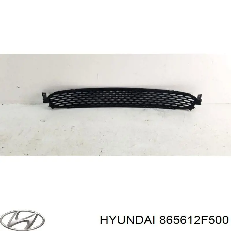 865612F500 Hyundai/Kia grelha do pára-choque dianteiro