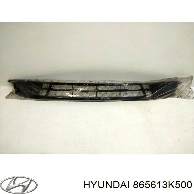 Решетка бампера на Hyundai Sonata NF