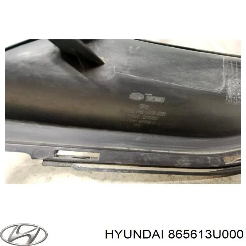Решетка бампера переднего Hyundai/Kia 865613U000