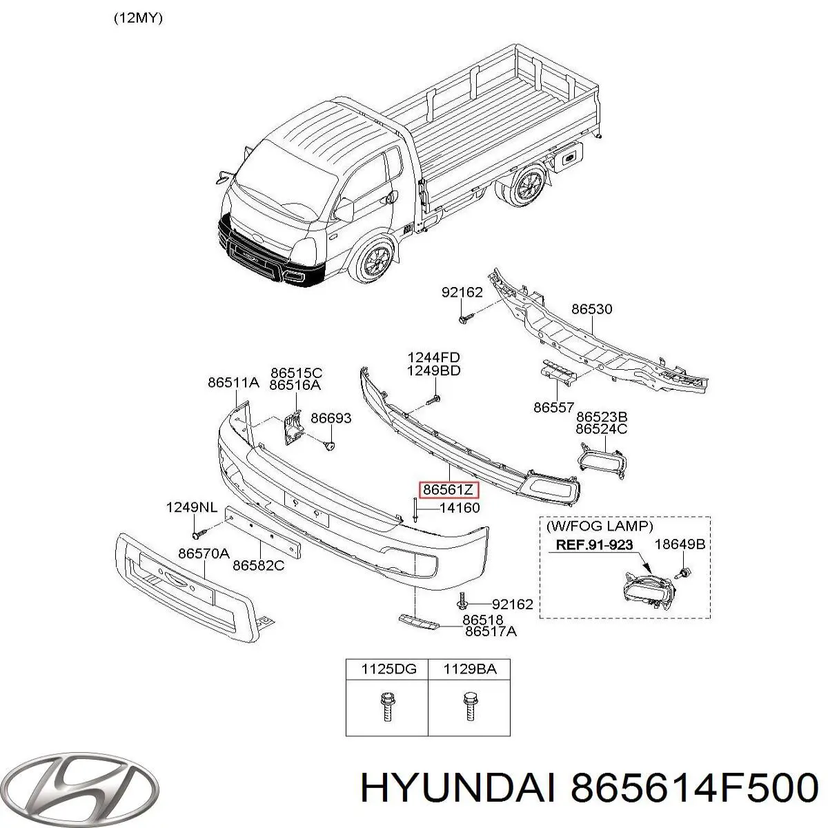 865614F500 Hyundai/Kia 