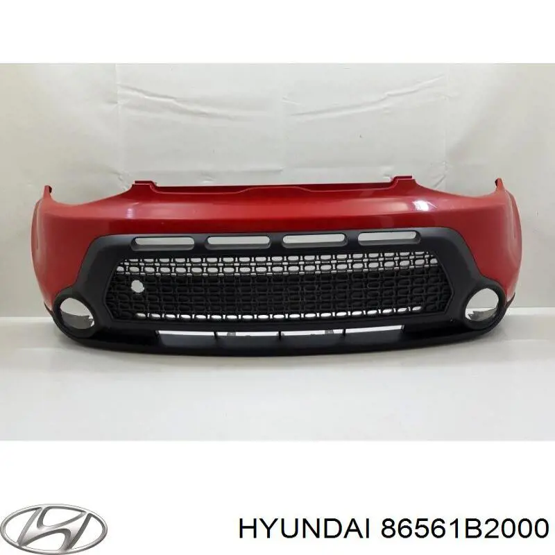 Решетка бампера переднего нижняя 86561B2000 Hyundai/Kia