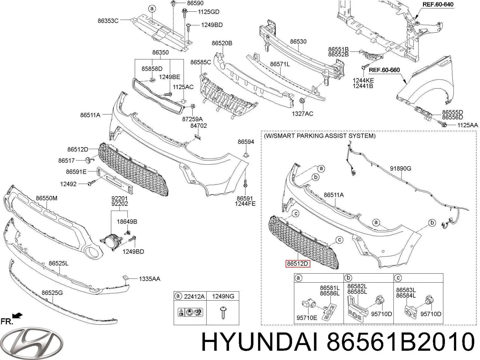  86561B2010 Hyundai/Kia