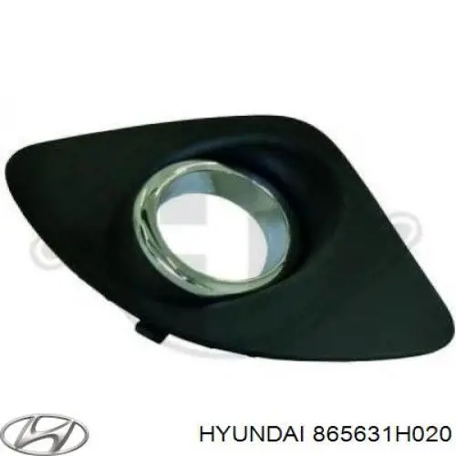 Купить 865631H020 Hyundai/Kia Противотуманная фара - вставка левая