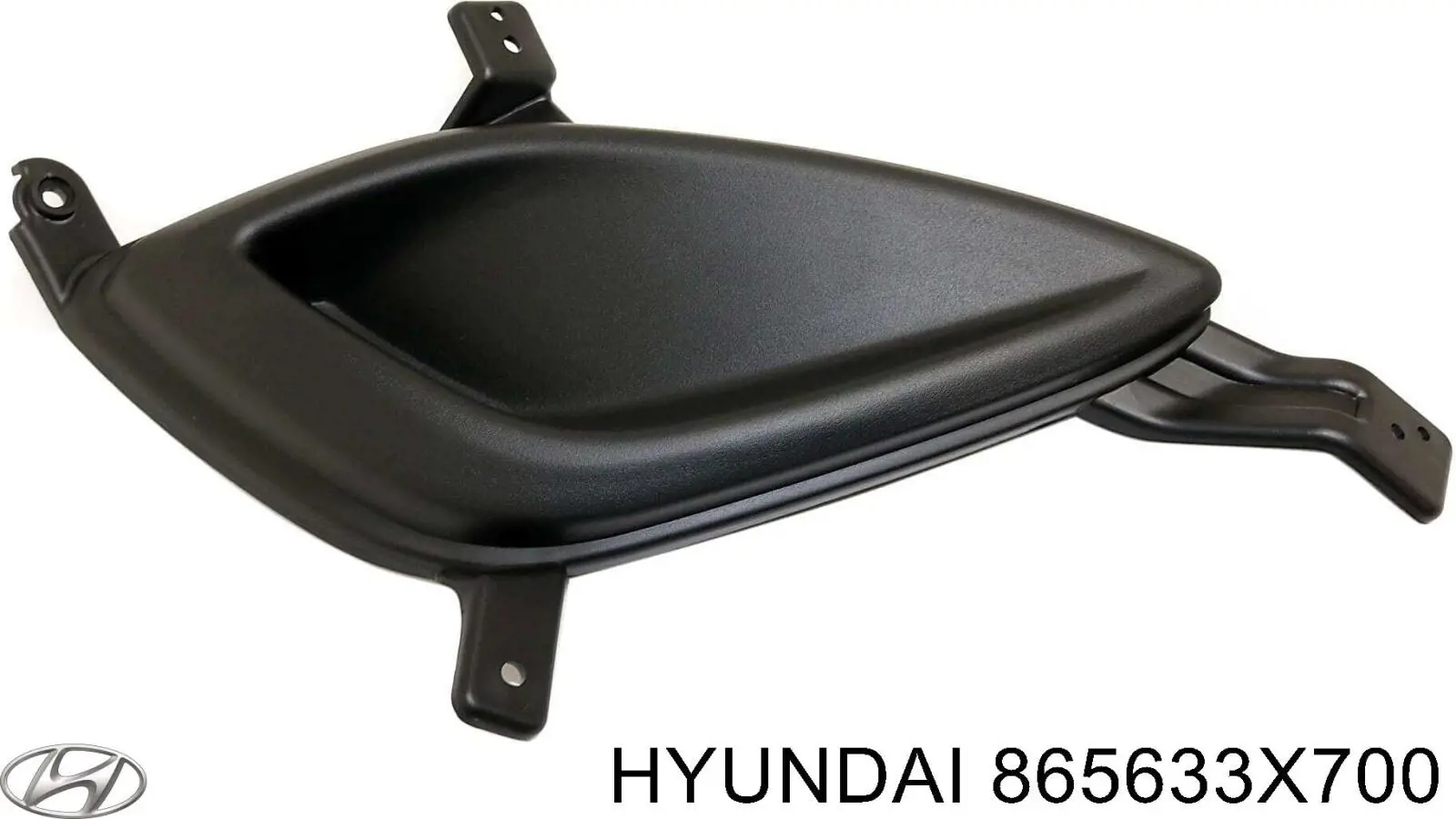 Tampão (grelha) das luzes de nevoeiro do pára-choque dianteiro esquerdo para Hyundai Elantra (MD)