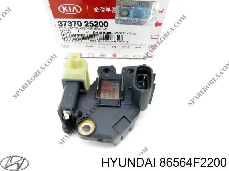 Купить 86564F2200 Hyundai/Kia Заглушка (решетка) противотуманных фар бампера переднего правая