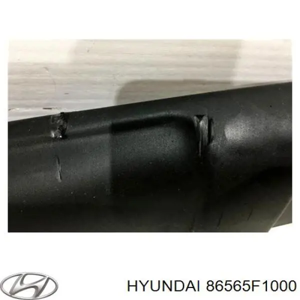 Передний клык бампера Hyundai/Kia 86565F1000