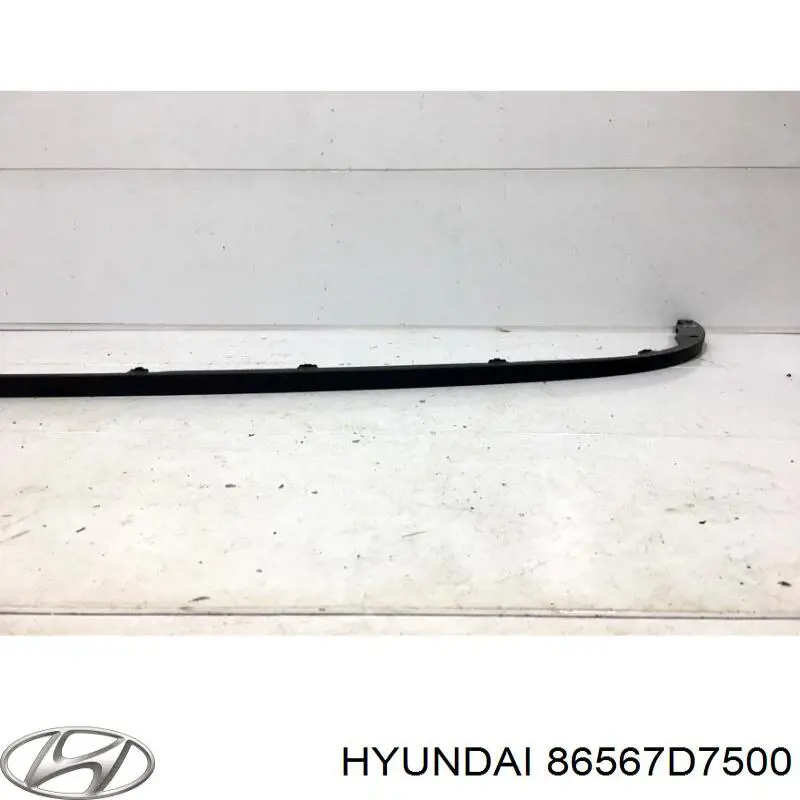 Спойлер переднего бампера Hyundai/Kia 86567D7500 цена, от 42.37 USD