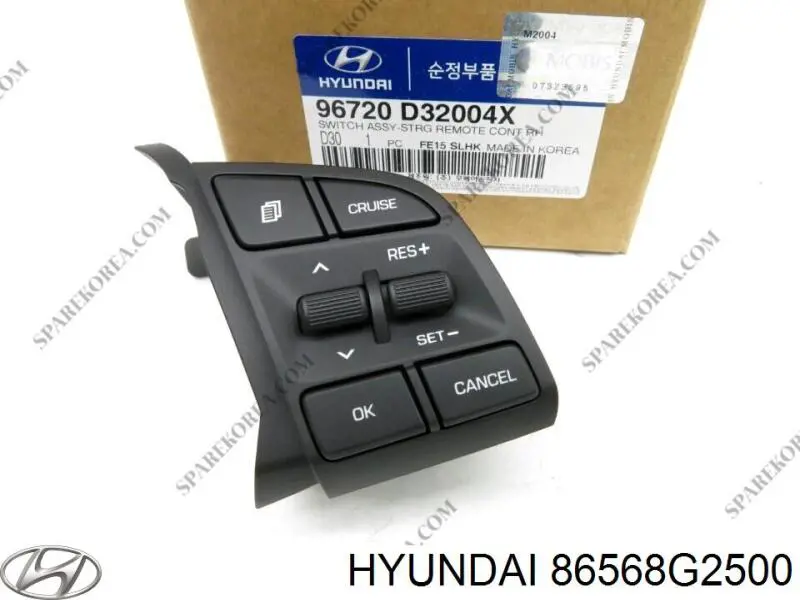 Дефлектор переднего бампера правый Hyundai/Kia 86568G2500 цена, от 20.60 USD