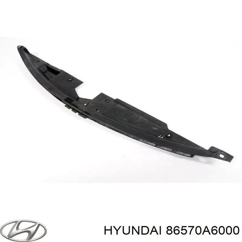 86570A6000 Hyundai/Kia Накладка передней панели (суппорта радиатора) верхняя