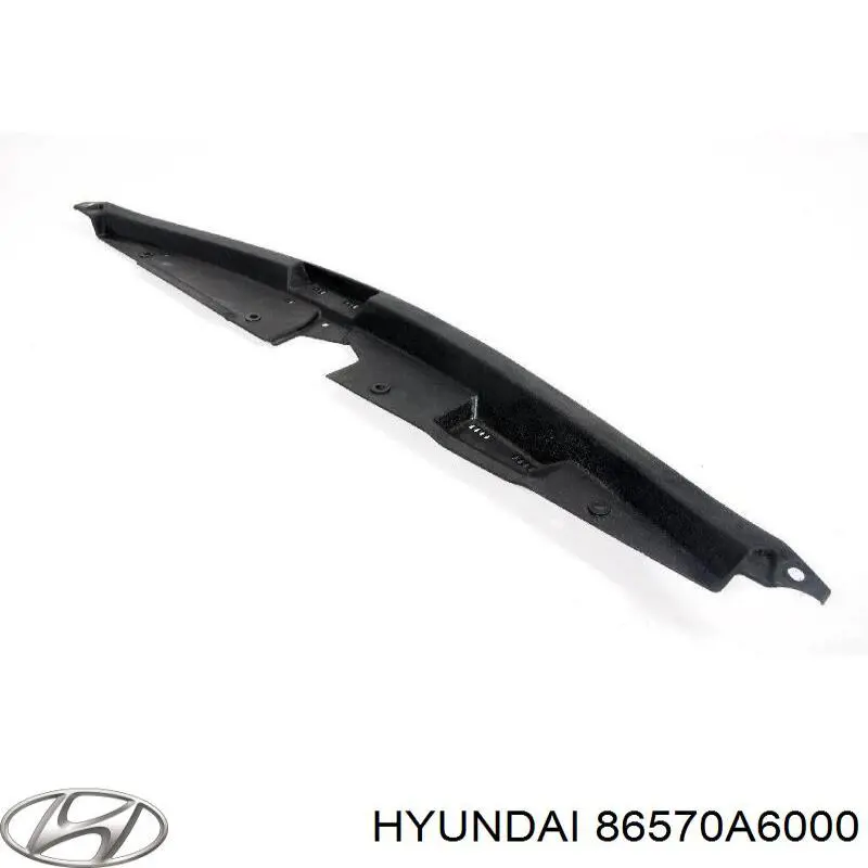 Накладка передней панели (суппорта радиатора) верхняя Hyundai/Kia 86570A6000 цена, от 87.42 USD