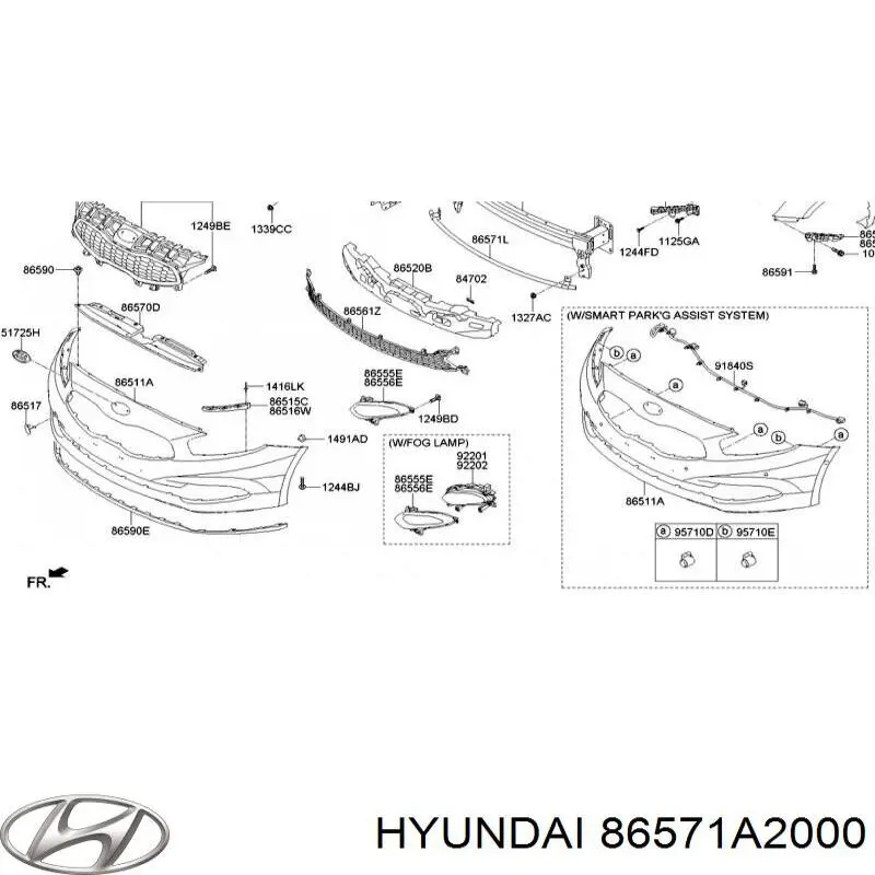  86571A2000 Hyundai/Kia