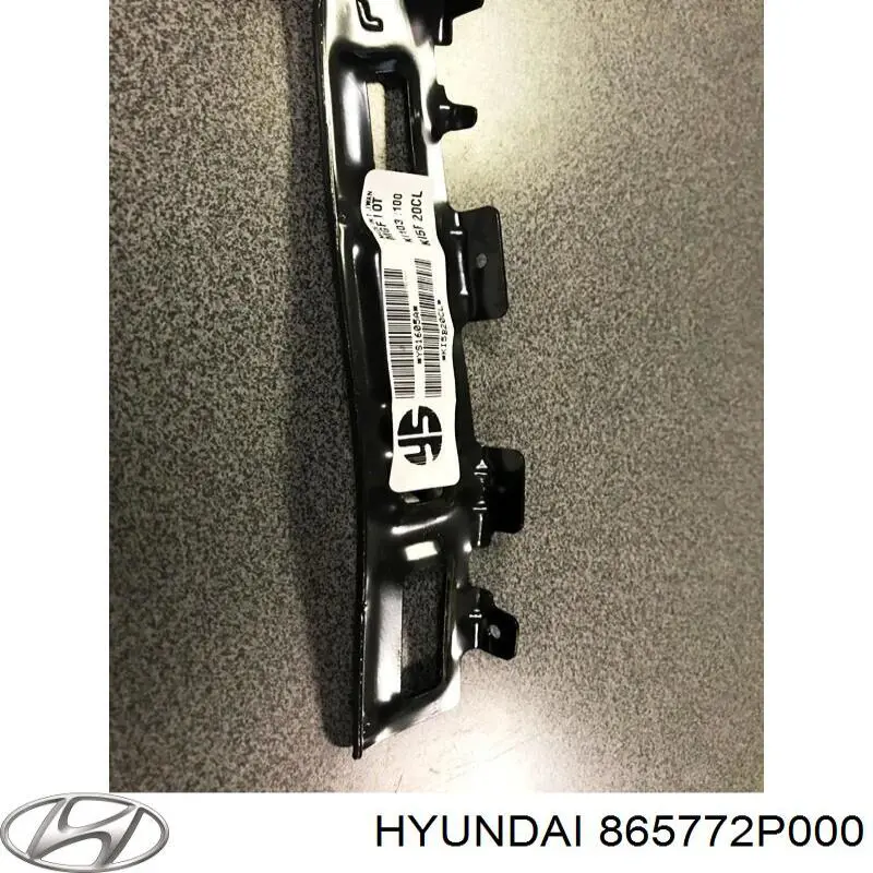 Кронштейн бампера переднего внешний левый Hyundai/Kia 865772P000