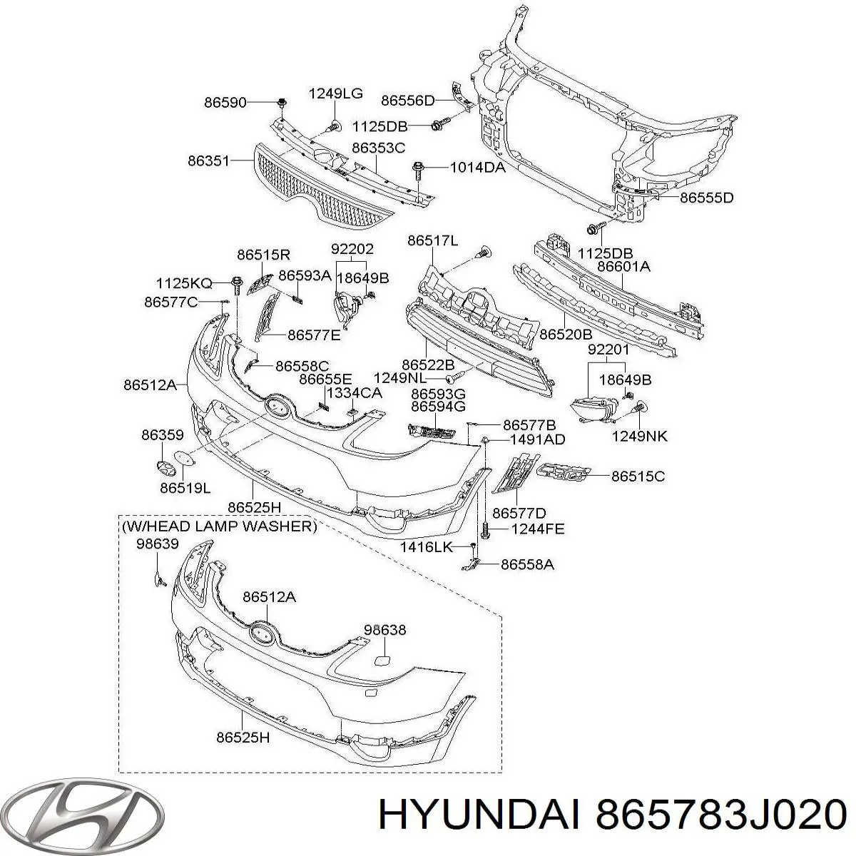 865783J020 Hyundai/Kia 