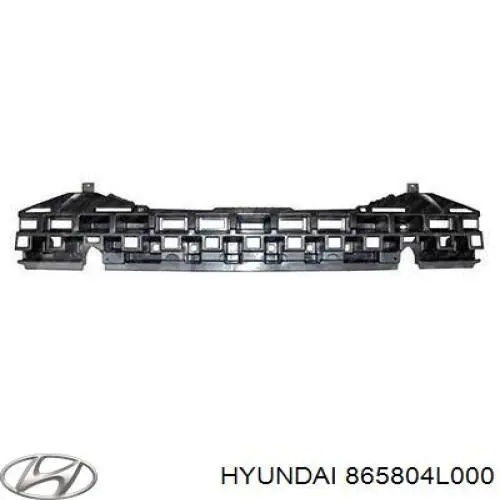 865804L000 Hyundai/Kia абсорбер (наполнитель бампера переднего)