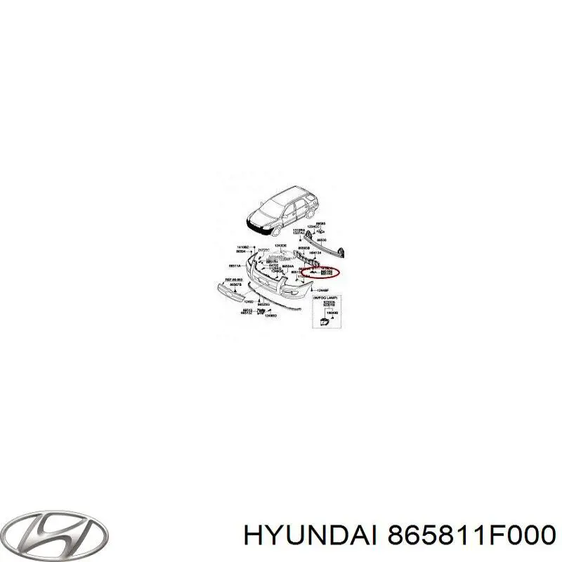 865811F000 Hyundai/Kia 