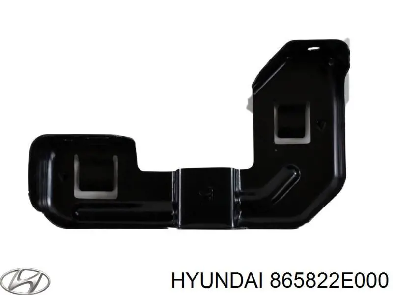 Кронштейн бампера переднего правый на Hyundai Tucson JM